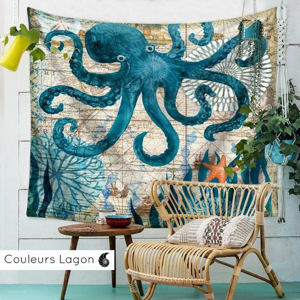 Paréo Drap de Bain COULEURS LAGON - Couleurs Lagon