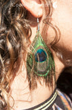 Parure Plumes de Paon Océan - Couleurs Lagon