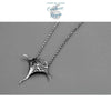 Pendentif Raie Manta en Argent Massif Polynésie - Couleurs Lagon