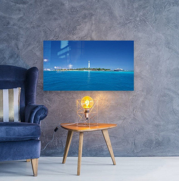 Phare Amédée Nouvelle Calédonie Panoramique Grand Format - Couleurs Lagon