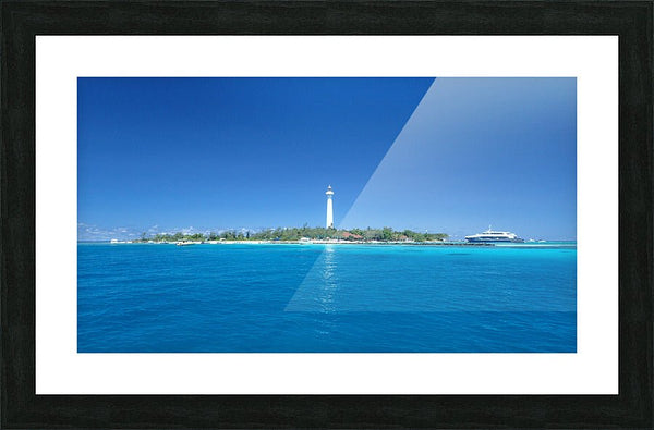 Phare Amédée Nouvelle Calédonie Panoramique Grand Format - Couleurs Lagon