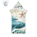 Poncho Microfibre Couleurs Lagon - Couleurs Lagon