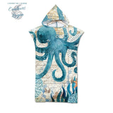Poncho Microfibre Couleurs Lagon - Couleurs Lagon