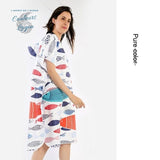 Poncho Peignoir microfibres grande taille BELIEVE IN - Couleurs Lagon