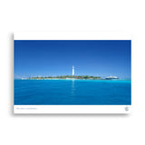 Poster Phare Amédée Nouvelle Calédonie Grand Format - Couleurs Lagon