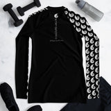 Rashguard femme manches longues noir protection solaire — Couleurs Lagon