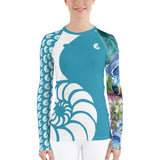 Rashguard Femme UPF50+ Couleurs Lagon PM1-BLUE - Couleurs Lagon