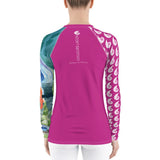 Rashguard Femme UPF50+ Couleurs Lagon PM1-MAGENTA - Couleurs Lagon