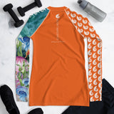 Rashguard Femme UPF50+ Couleurs Lagon PM1-ORANGE - Couleurs Lagon