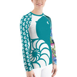 Rashguard Femme UPF50+ Couleurs Lagon PM1-TURQUOISE - Couleurs Lagon