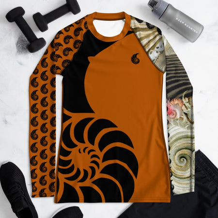 Rashguard Femme UPF50+ Couleurs Lagon PM2-BROWN - Couleurs Lagon