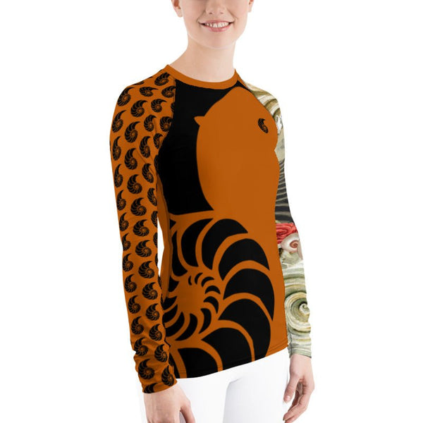 Rashguard Femme UPF50+ Couleurs Lagon PM2-BROWN - Couleurs Lagon