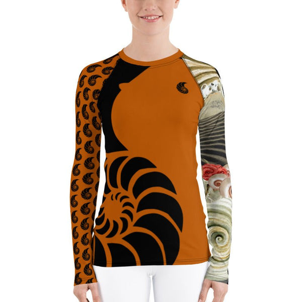 Rashguard Femme UPF50+ Couleurs Lagon PM2-BROWN - Couleurs Lagon