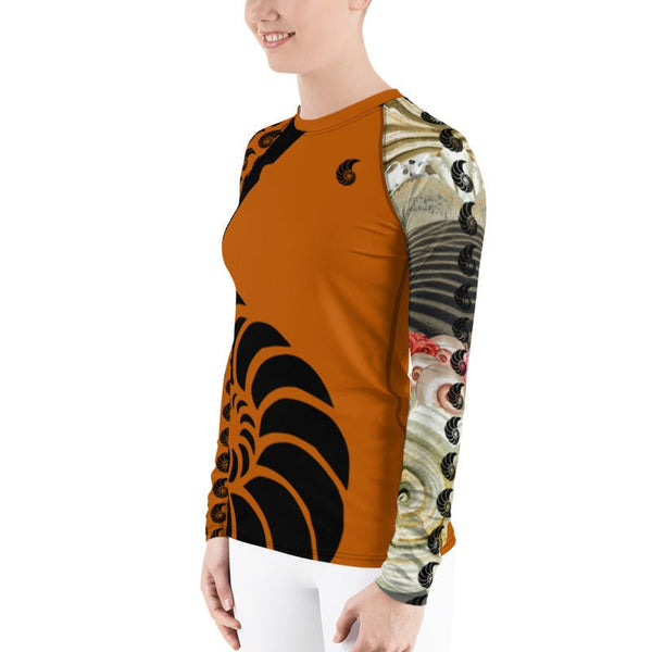 Rashguard Femme UPF50+ Couleurs Lagon PM2-BROWN - Couleurs Lagon