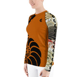 Rashguard Femme UPF50+ Couleurs Lagon PM2-BROWN - Couleurs Lagon