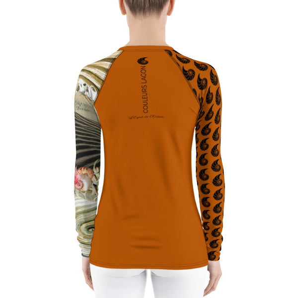 Rashguard Femme UPF50+ Couleurs Lagon PM2-BROWN - Couleurs Lagon