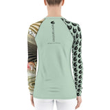 Rashguard Femme UPF50+ Couleurs Lagon PM2-GREEN - Couleurs Lagon