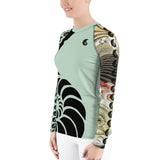 Rashguard Femme UPF50+ Couleurs Lagon PM2-GREEN - Couleurs Lagon