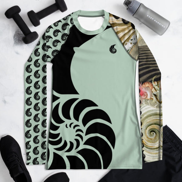 Rashguard Femme UPF50+ Couleurs Lagon PM2-GREEN - Couleurs Lagon