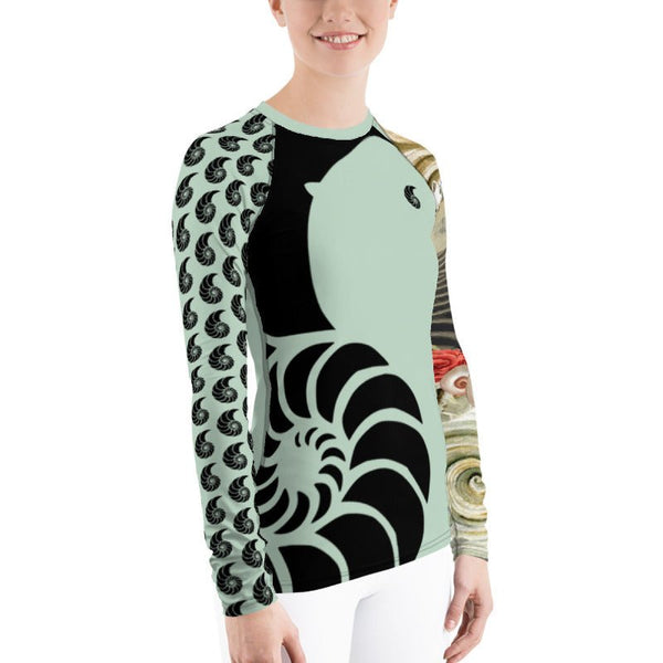 Rashguard Femme UPF50+ Couleurs Lagon PM2-GREEN - Couleurs Lagon