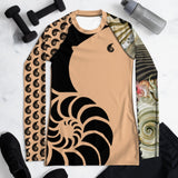 Rashguard Femme UPF50+ Couleurs Lagon PM2-NUDE - Couleurs Lagon