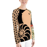 Rashguard Femme UPF50+ Couleurs Lagon PM2-NUDE - Couleurs Lagon