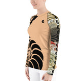 Rashguard Femme UPF50+ Couleurs Lagon PM2-NUDE - Couleurs Lagon