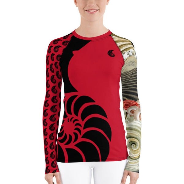 Rashguard Femme UPF50+ Couleurs Lagon PM2-RED - Couleurs Lagon