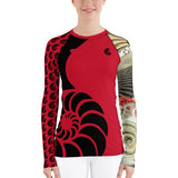 Rashguard Femme UPF50+ Couleurs Lagon PM2-RED - Couleurs Lagon