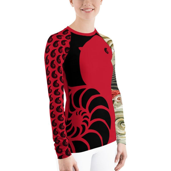 Rashguard Femme UPF50+ Couleurs Lagon PM2-RED - Couleurs Lagon