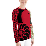 Rashguard Femme UPF50+ Couleurs Lagon PM2-RED - Couleurs Lagon