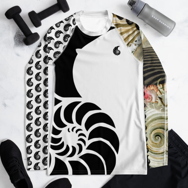 Rashguard Femme UPF50+ Couleurs Lagon PM2-WHITE - Couleurs Lagon