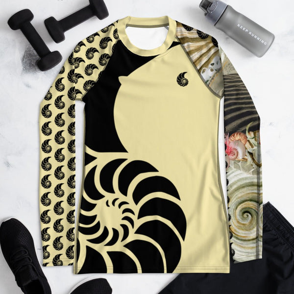 Rashguard Femme UPF50+ Couleurs Lagon PM2-YELLOW - Couleurs Lagon