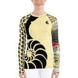 Rashguard Femme UPF50+ Couleurs Lagon PM2-YELLOW - Couleurs Lagon
