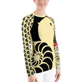 Rashguard Femme UPF50+ Couleurs Lagon PM2-YELLOW - Couleurs Lagon