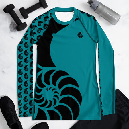 Rashguard Femme UPF50+ Couleurs Lagon TURQUOISE - Couleurs Lagon