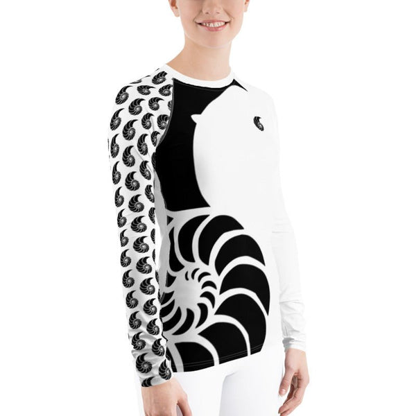 Rashguard Femme UPF50+ Couleurs Lagon WHITE - Couleurs Lagon