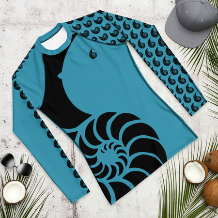 Rashguard Homme UPF50+ Couleurs Lagon BLUE - Couleurs Lagon