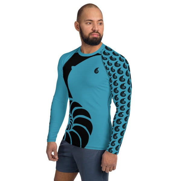 Rashguard Homme UPF50+ Couleurs Lagon BLUE - Couleurs Lagon