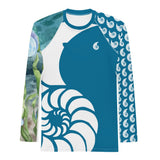 Rashguard Homme UPF50+ Couleurs Lagon PM1-BLEU CELESTE - Couleurs Lagon