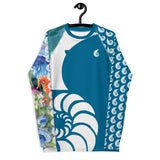 Rashguard Homme UPF50+ Couleurs Lagon PM1-BLEU CELESTE - Couleurs Lagon