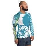 Rashguard Homme UPF50+ Couleurs Lagon PM1-BLUE - Couleurs Lagon