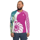 plage-Rashguard Homme UPF50+ Couleurs Lagon PM1-MAGENTA - Couleurs Lagon