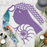 Rashguard Homme UPF50+ Couleurs Lagon PM1-PURPLE - Couleurs Lagon