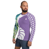 Rashguard Homme UPF50+ Couleurs Lagon PM1-PURPLE - Couleurs Lagon