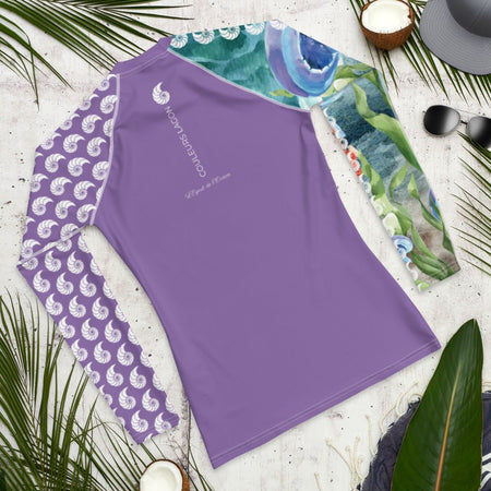 Rashguard Homme UPF50+ Couleurs Lagon PM1-PURPLE - Couleurs Lagon