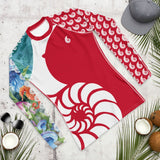 Rashguard Homme UPF50+ Couleurs Lagon PM1-RED - Couleurs Lagon