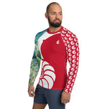 Rashguard Homme UPF50+ Couleurs Lagon PM1-RED - Couleurs Lagon