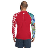 Rashguard Homme UPF50+ Couleurs Lagon PM1-RED - Couleurs Lagon