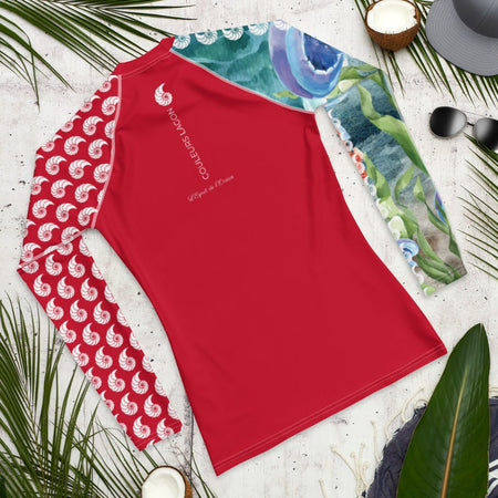 Rashguard Homme UPF50+ Couleurs Lagon PM1-RED - Couleurs Lagon